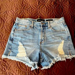 Denim shorts size 28, Kendal + Kylie